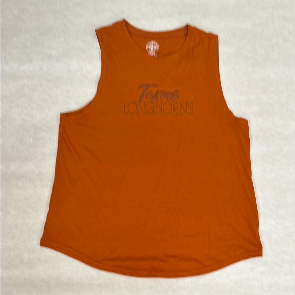 Texas Longhorns Women's Orange Sleeveless Top